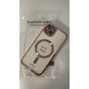 Magnetic Phone Case for iPhone 13 - Rose Gold